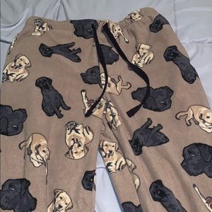 puppy pajama pants